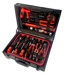 Powerhand 1/4'' & 3/8'' Gereedschapsset, 108-dlg in koffer