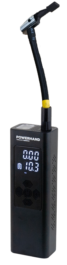 Powerhand Elektrische bandenpomp, maximaal 10,3 bar
