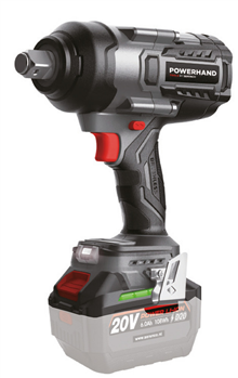 Powerhand 3/4" Accu Slagmoersleutel, Max. 2.000 Nm