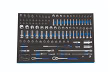 1/4'' & 3/8'' doppenset 170dlg.