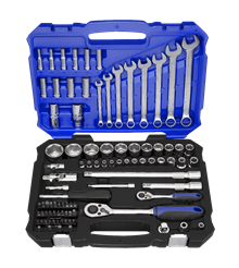 91-dlg. 1/4 & 1/2 Doppenset 4-32mm