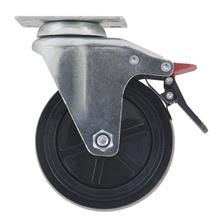 Zwenkwiel met rem voor BTD-serie