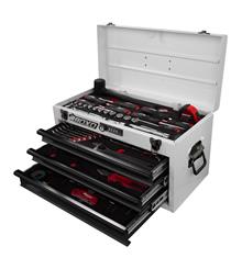 Gereedschapkist zwart 69-dlg.