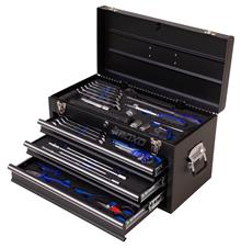 Draagkist, 3 lades en 57-dlg. gereedschapsset (KARTING & MOTORCROSS)