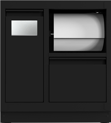 Multifunctionele onderkast, zwart