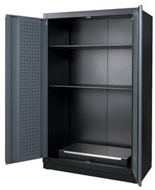 Kast met olie opvangbak