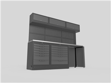 L profiel voor achterwand en SBF