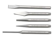 Pendrijver, doorslag, beitel en centerpunt