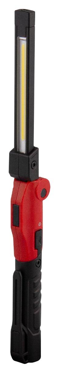 Powerhand oplaadbare COB inspectielamp, rood