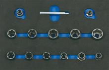 Bout- en moer verwijderaar dop 19 mm