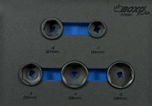 3/8" Oliefilterdopsleutelset 5-dlg.