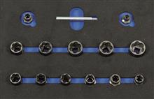 BOXO Set bout- en moerverwijderaars 1/2” 14-dlg.