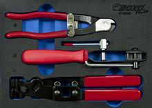 Tangenset t.b.v. aandrijfashoezen 3-dlg. 