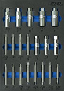 BOXO Schokbreker de- en montagegereedschapset 20-dlg.