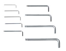 Inbussleutel met bolkop 1.5 mm (lang)