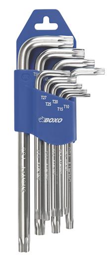 TX-stiftsleutelset met gaatje