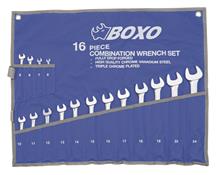 Steek- ringsleutelset in roltas 16-dlg. 