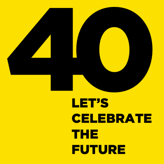 40 jaar logo