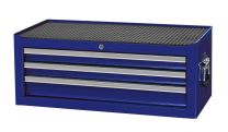 3 Drawer middle chest blue