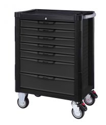BOXO Gereedschapswagen met 7 laden en MIS-systeem, Zwart/Grijs - 724x459x1000 mm, 330-dlg.