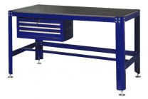 Workbench with drawercabinet and PVC-top