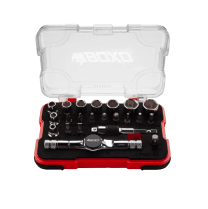 Multi Driver T-Handle Socket Bit Set, 23 pc
