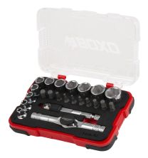 Multi Driver T-Handle Socket Bit Set, 23 pc