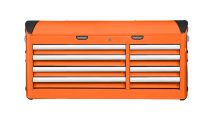 42" Top box with 8 drawers - Orange