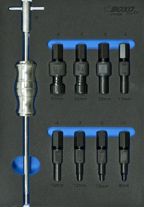 Blind top puller bearing