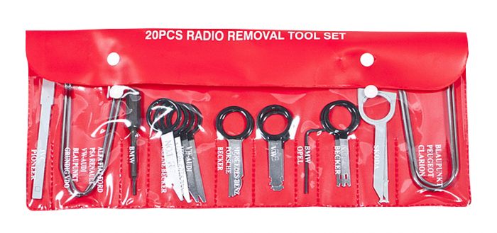 Key locking drawer for extraction autoradio blaupunkt 