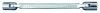 Double ended flex socket wrench 12Pt 8x9 mm